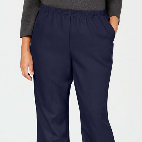 KAREN SCOTT WOMEN'S PLUS SIZE 2X BLUE NAVY… - Picture 4 of 9